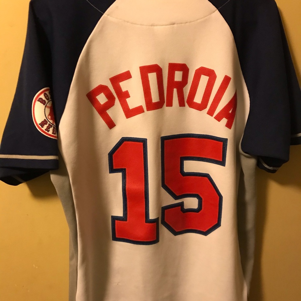 Dustin pedroia Boston Red Sox baseball Jersey